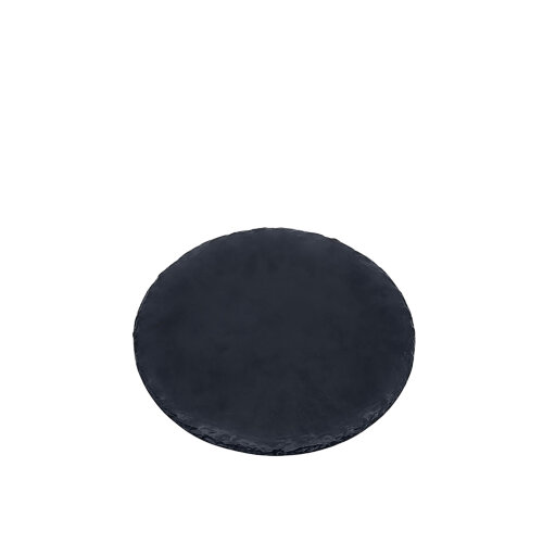 Külsan Slate Effect Sunum Tepsi Ø 35 Cm - H.1 Cm Siyah - KÜLSAN