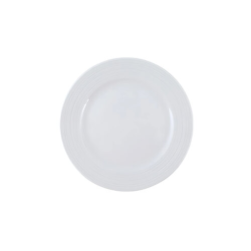 Zest Porcelain Rüzgar Düz Tabak 19 cm-Krem - ZEST PORCELAIN