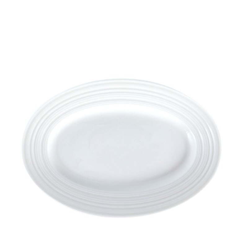 Zest Porcelain Rüzgar Kayık Tabak 30 cm-Krem - 1