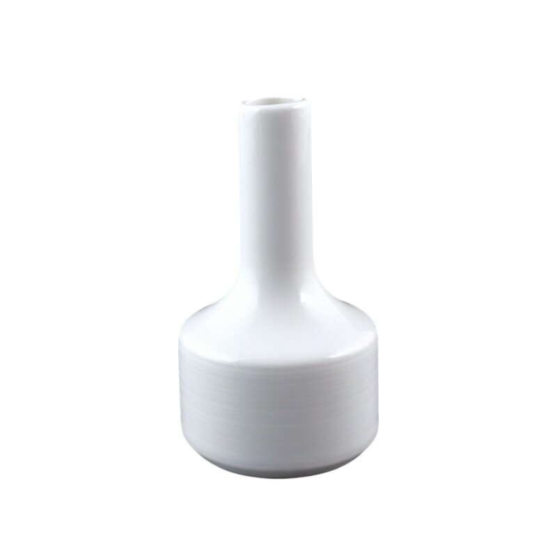 Zest Porcelain Rüzgar Vazo 13 cm-Krem - 1