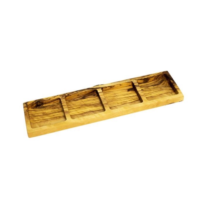 Zeytiniz Satürn Kare Form Dörtlü Çerez Tabağı36X10X2 Cm - 1