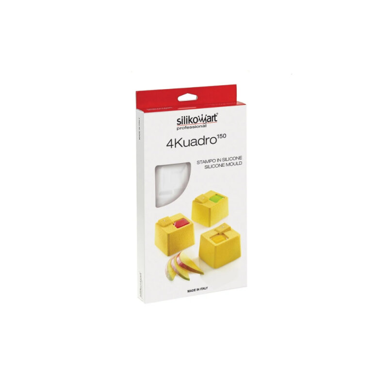 Silikomart 4-Kuadro 150 Silikon Kalıp N.8 60X60 50 Mm 36.216.87.0065 - 3