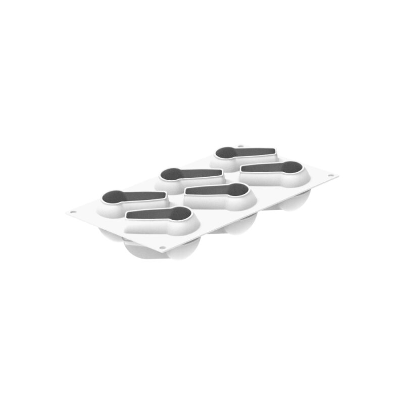 Silikomart Babà 145 N. 6 90X62 H 55 Mm 36.456.87.0065 - 4