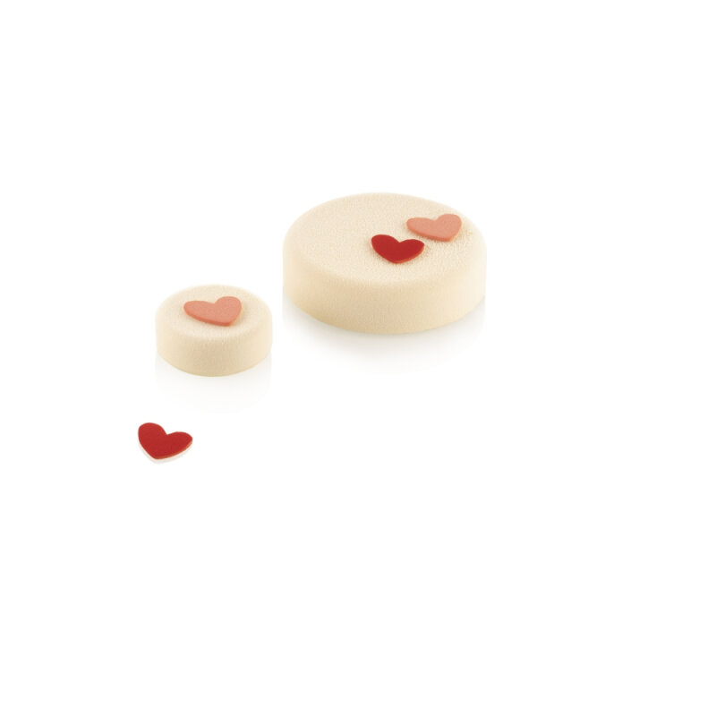 Silikomart Chablon Heart Set 2 Silikon Kalıp 25.008.86.0065 - 1