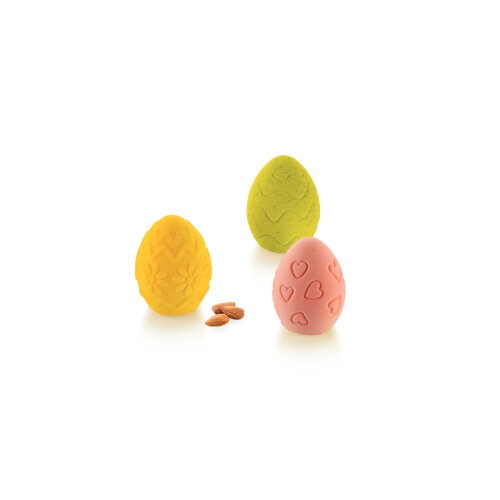 Silikomart Egg Hunt Silikon Kalıp N.11 Q53 H 67 Mm 26.421.13.0065 - SİLİKOMART