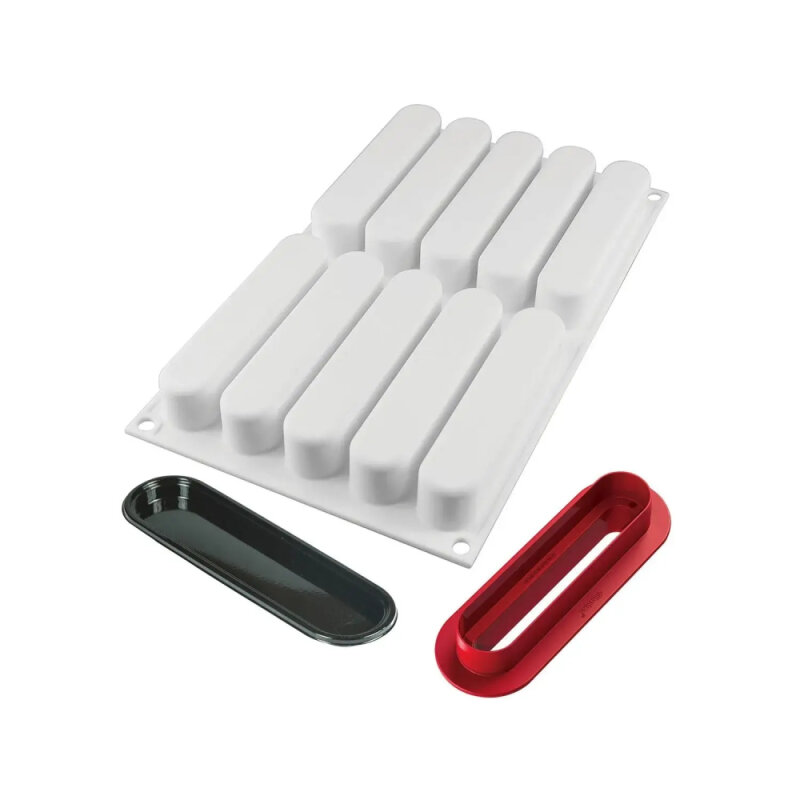 Silikomart Fashıon Eclair 80 Silikon Kalıp 130X25 H 25 36.235.87.0065 - 1