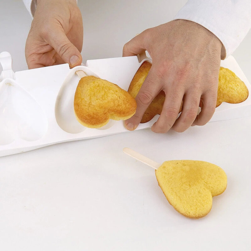 Silikomart Gel03 Heartıc Set 2 S. Kalıp 25.313.87.0098 - 5