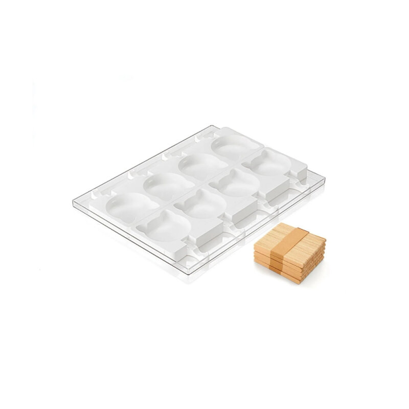 Silikomart Gel08 Cat - Set 2 Silikon Pasta Kalıbı 25.318.87.0098 - 3