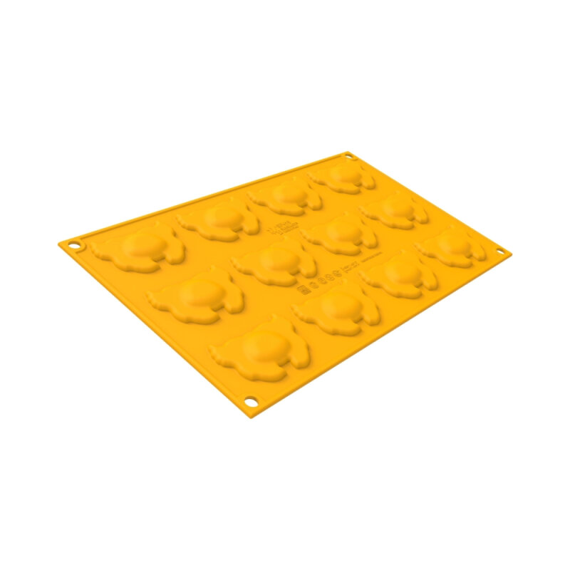 Silikomart Granchio 6 Silikon Kalıp 12 61X41 H 7 Mm 36.419.36.0065 - 3