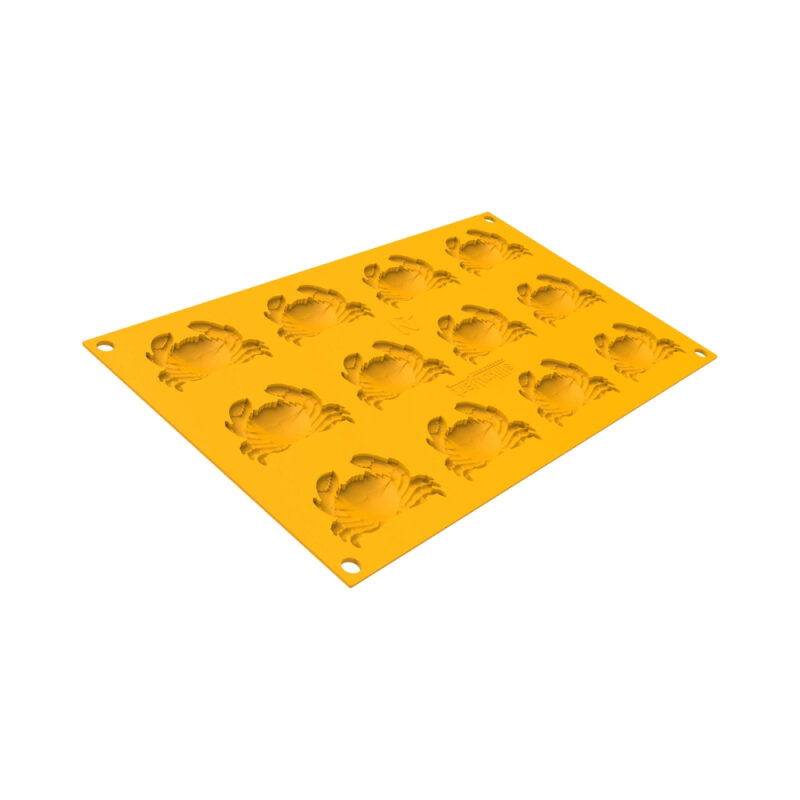 Silikomart Granchio 6 Silikon Kalıp 12 61X41 H 7 Mm 36.419.36.0065 - 4