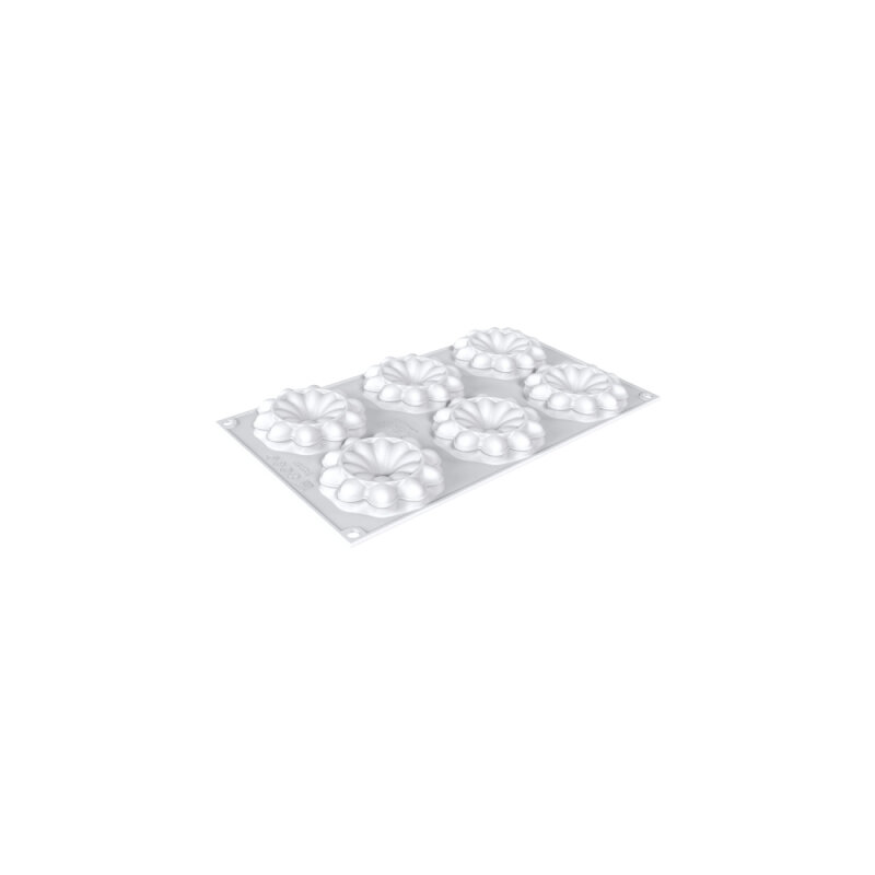 Silikomart Kit 3D Tarte Ring Bloom Silikon Kalıp Ø80 Mm 25.413.87.0065 - 2