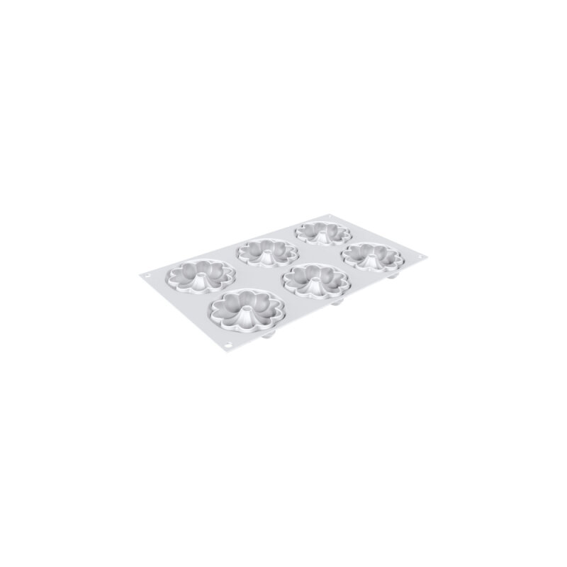 Silikomart Kit 3D Tarte Ring Bloom Silikon Kalıp Ø80 Mm 25.413.87.0065 - 3