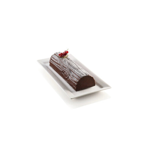 Silikomart Bûche Wood01 Silikon Pasta Kalıbı 25.051.99.0065 - SİLİKOMART