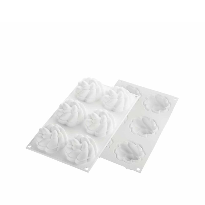 Silikomart Kit Tarte Fleur Silikon Pasta Kalıbı 25.302.87.0065 - 1