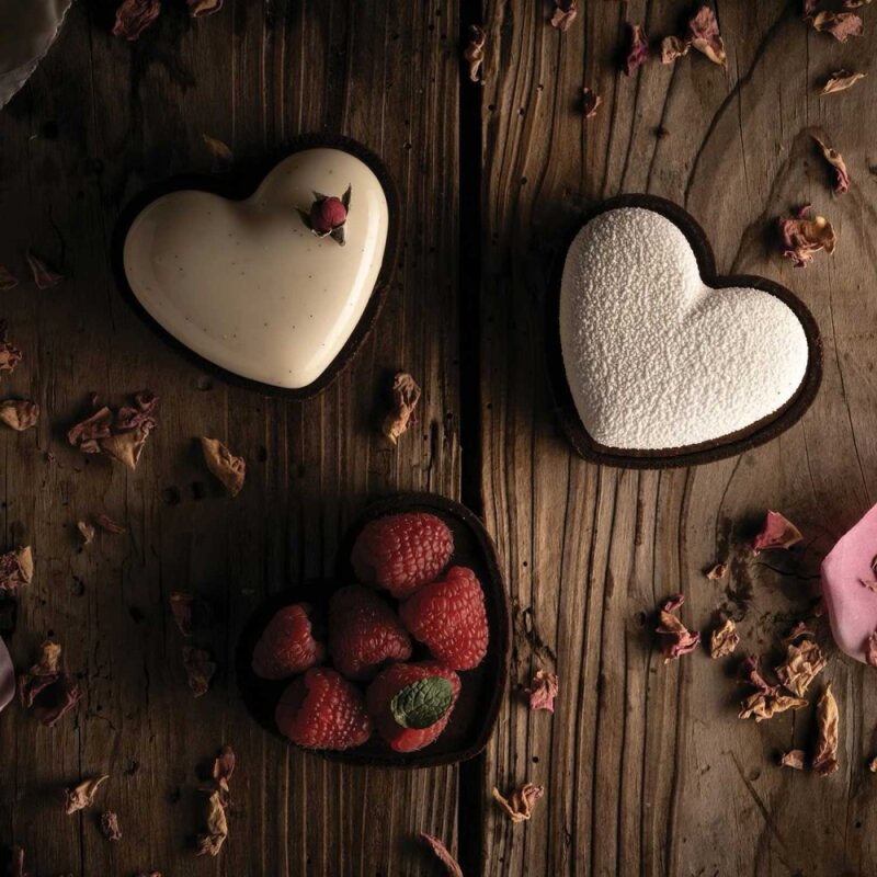 Silikomart Kit Tarte Rıng Amore Silikon Pasta Kalıbı 25.317.87.0065 - 2