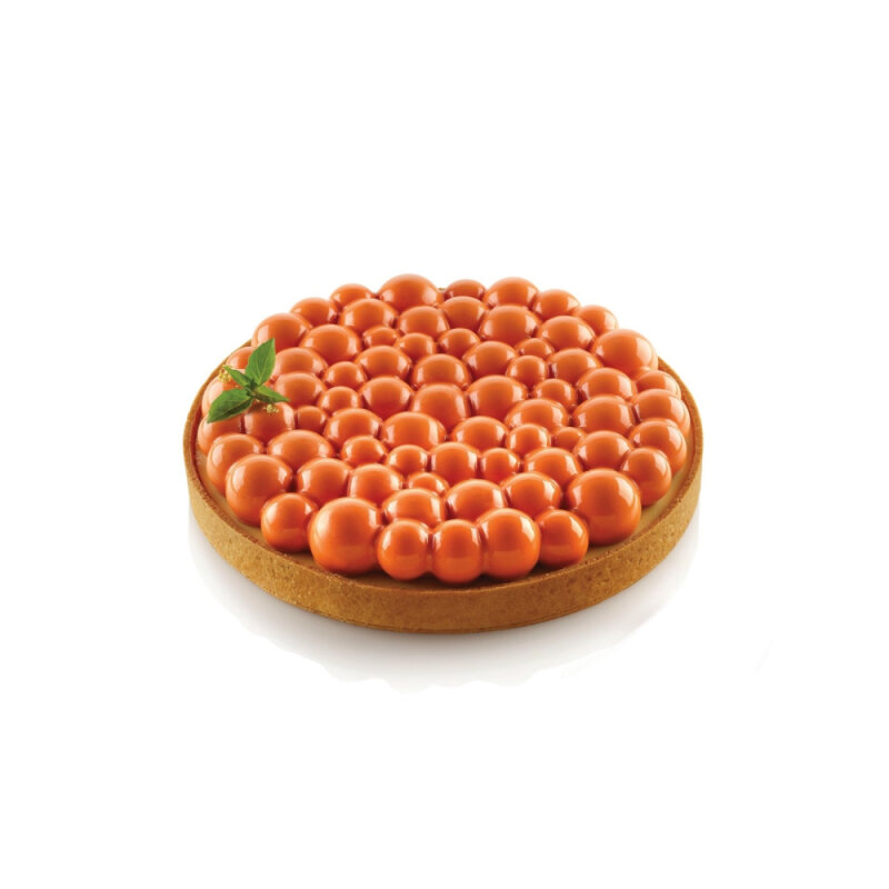 Silikomart Kıt Tarte Rıng Bubble Silikon Kalıp Ø190 Mm -20.403.87.0065 - 1