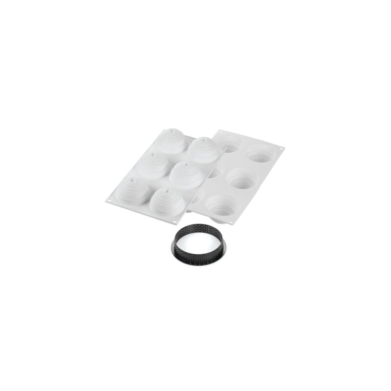 Silikomart Montblach Tart Kiti Silikon Ø80 Mm 25.297.87.0065 - 5