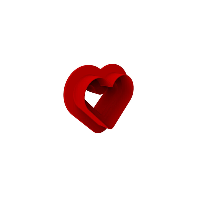 Silikomart Level Hearts 35 Silikon Pasta Kalıbı 36.395.87.0065 - 5
