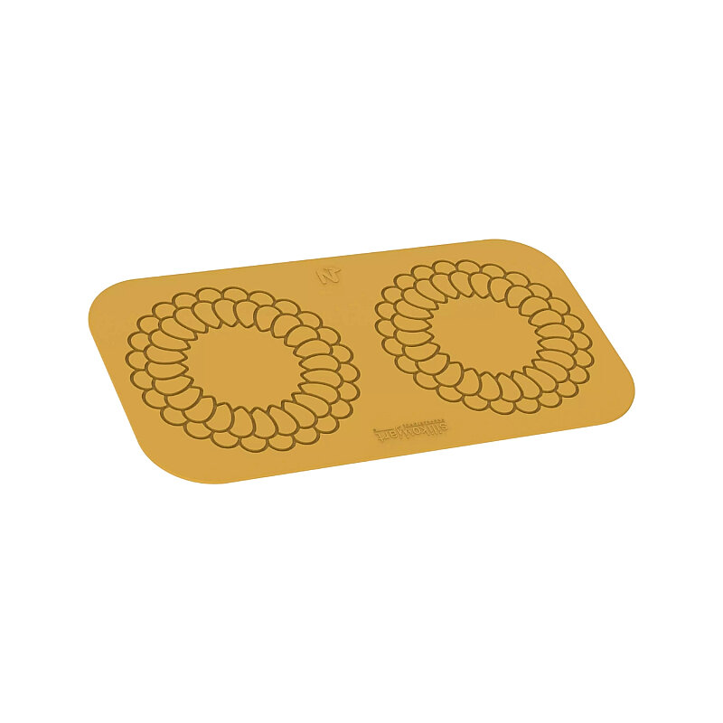 Silikomart Mandala Silikon Kalıp Mould N.2 Ø140 H 2 M - 4