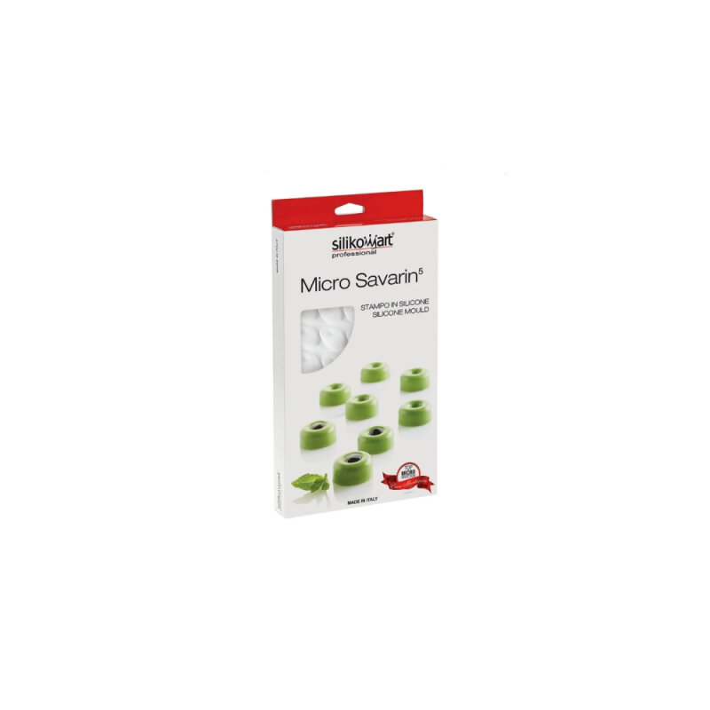 Silikomart Mıcro Savarin5 Yuvarlak Silikon Kek Kalıbı 36.222.87.0065 - 3