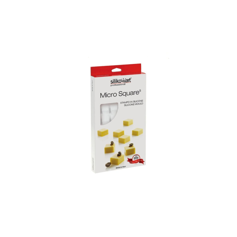 Silikomart Mıcro Square5 Küp Silikon Kek Kalıbı 36.225.87.0065 - 3