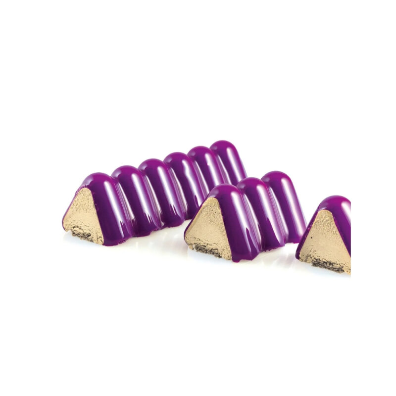 Silikomart Modular Flex Trilogy Silikon Kek Pasta Kalıbı 32.148.87.0065 - 4