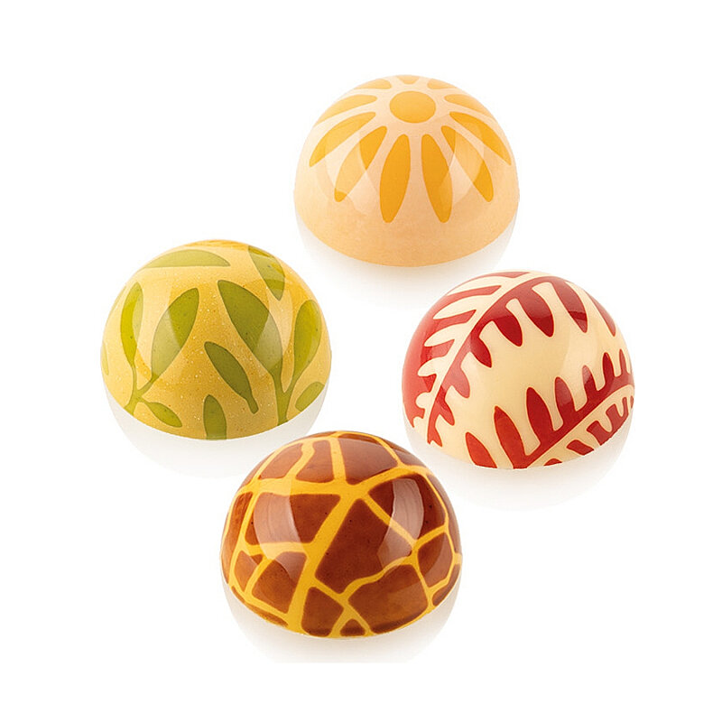 Silikomart Praline Stamps W/Mold 5P Set - 1