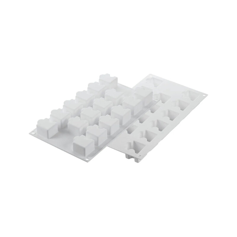 Silikomart Puzzle 30 Silikon Kalıp 42X34 H 28 M 36.314.87.0065 - 4