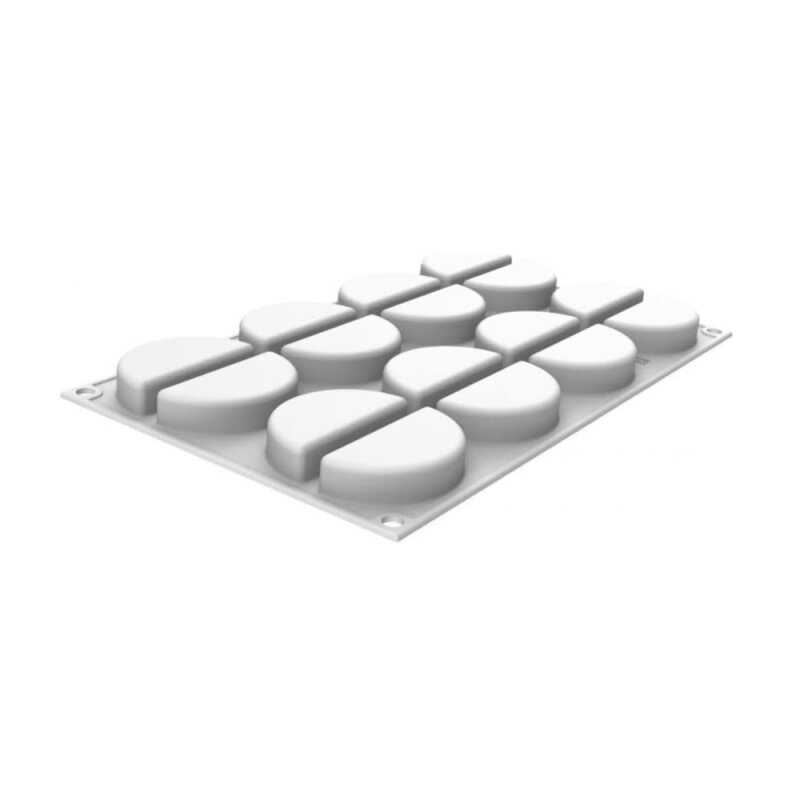 Silikomart Rainbow 26 N.16 Silikon Kalıp 65X16 H33 Mm 36.386.87.0065 - 3
