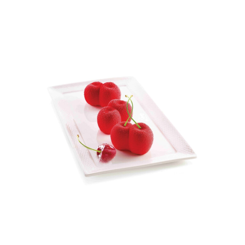 Silikomart Rosso Ciliegia Silikon Kalıp N.6 75X50 H:45 Mm 26.260.13.0065 - 1