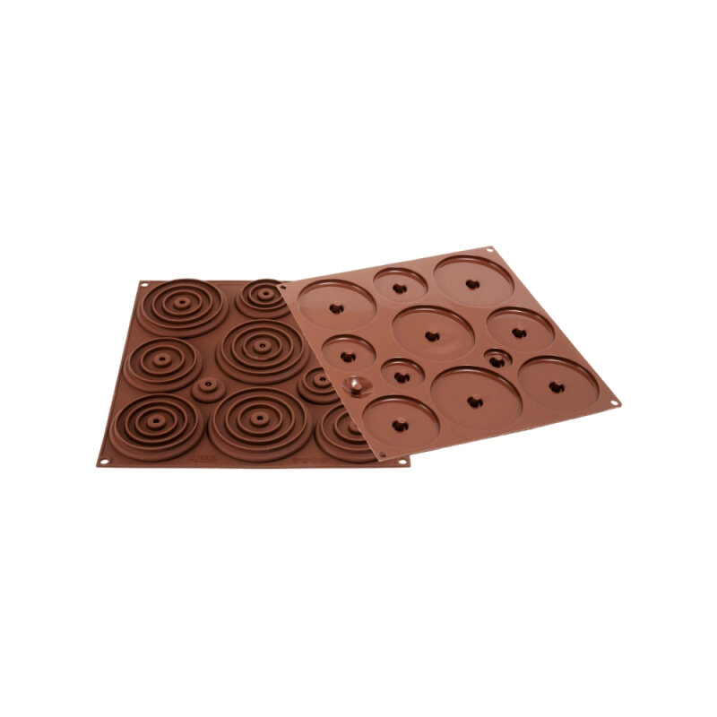 Silikomart Sc3D 02 3D Egg Choc -Slikon Çikolata Kalıp  Ø104 H 151 Mm 22.152.77.0065 - 3