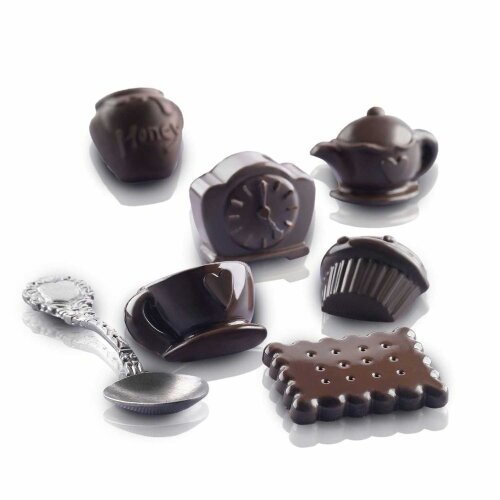 Silikomart Scg17 Teatime Silikon Çikolata Kalıbı 22.117.77.0065 - SİLİKOMART