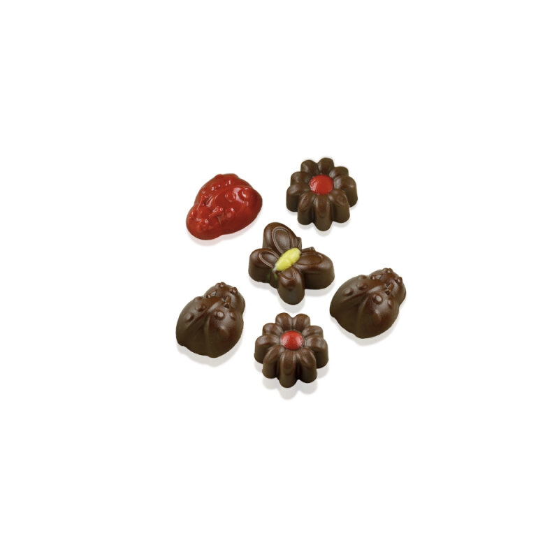 Silikomart Scg24 Choco Sprınglıfe Silikon Çikolata Kalıbı 22.124.77.0065 - 1