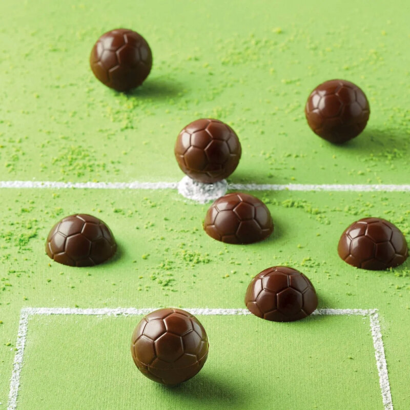 Silikomart Scg34 Choco Goal Silikon Çikolata Kalıbı Ø27 Mm H 14 Mm 22.134.77.0065 - 2
