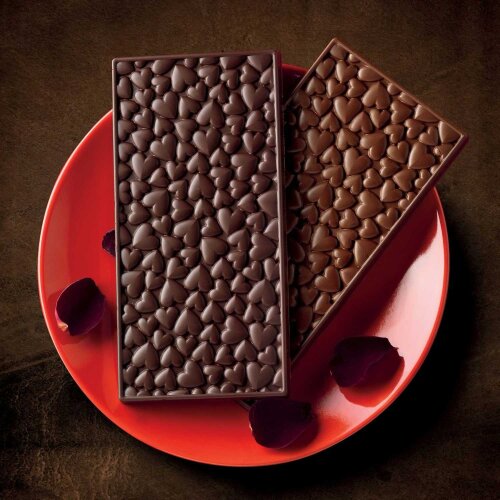 Silikomart Scg38 Love Choco Bar Silikon Çikolata Kalıbı 22.138.77.0065 - SİLİKOMART