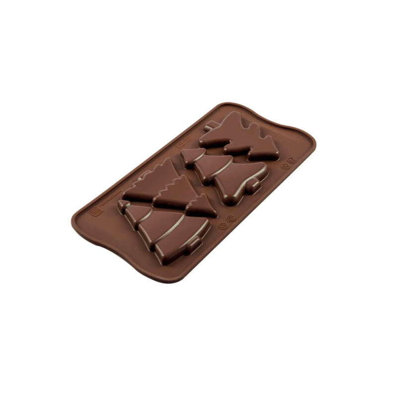 Silikomart Scg46 Choco Pine Silikon Çikolata Kalıbı 22.146.77.0065 - 3
