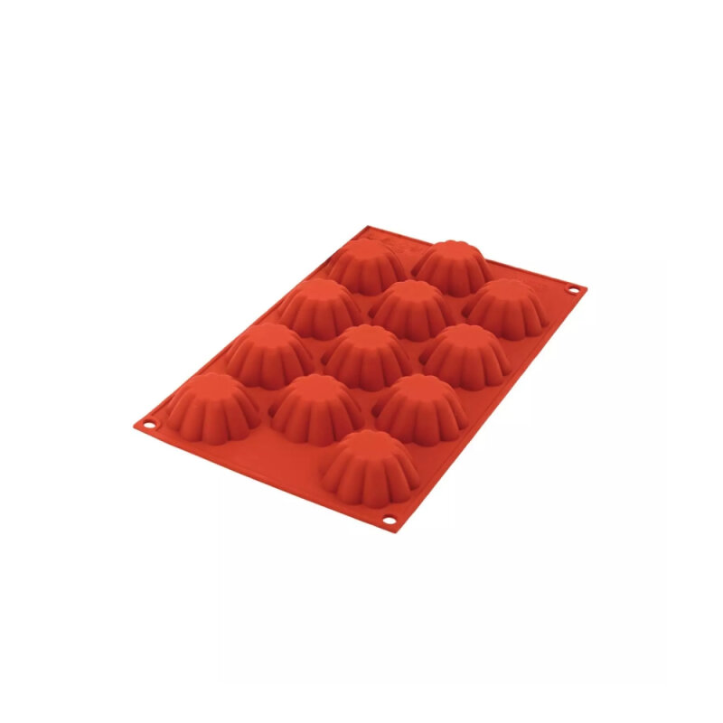 Silikomart Sf109 12 Mini Briochette Ø58 H22 Mm 36.109.00.0060 - 2