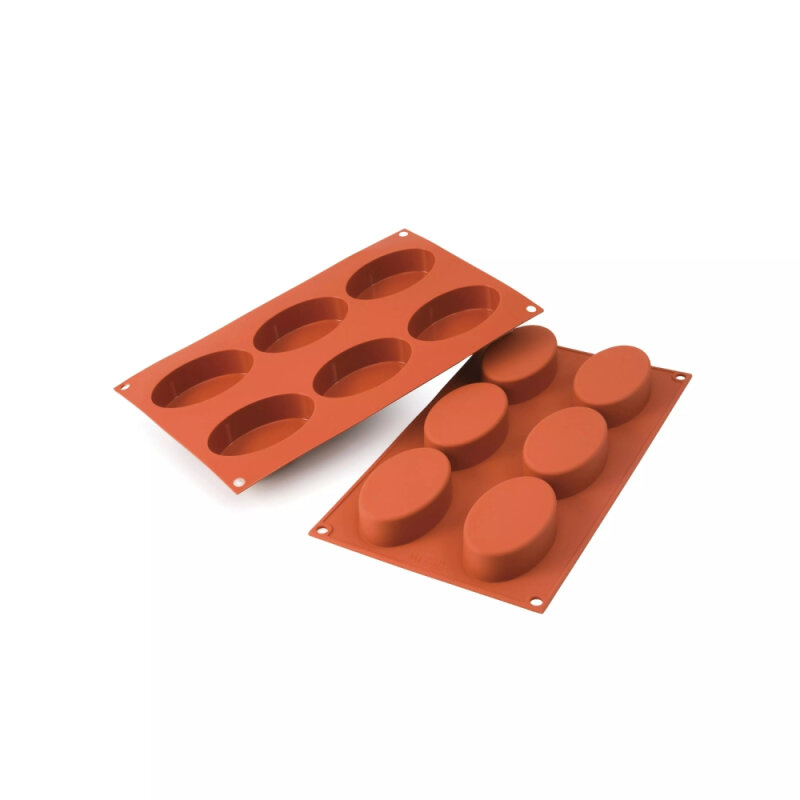 Silikomart Sf111 Ovals N.6 Ovals 88 X 53 H 24 Mm 36.111.00.0060 - 2
