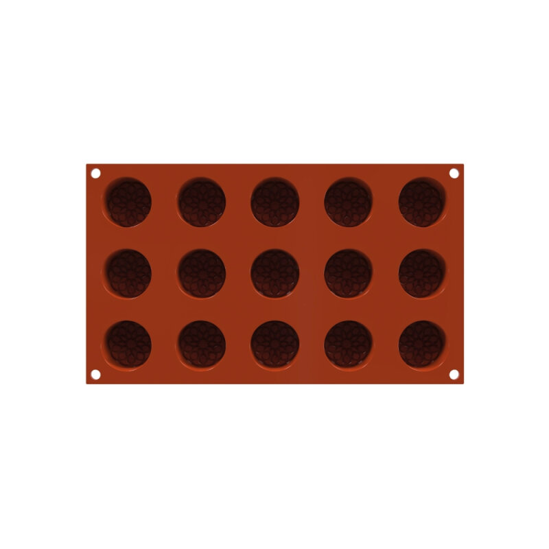 Silikomart Mauresque Round Silikon Pasta Kalıbı 36.378.00.0060 - 4