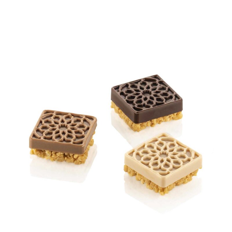 Silikomart Mauresque Square Silikon Pasta Kalıbı 36.379.00.0060 - 1