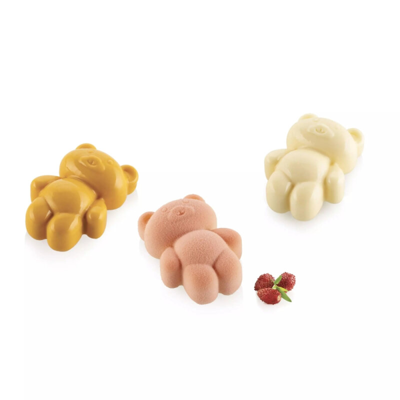 Silikomart Teddy Bear Xs Silikon Kalıp 36.476.87.0065 - 1