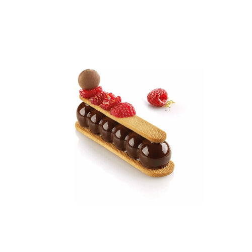 Silikomart Truffle Eclair 75 -Silikon Kalıp N.8 130X31 36.362.87.0065 - SİLİKOMART