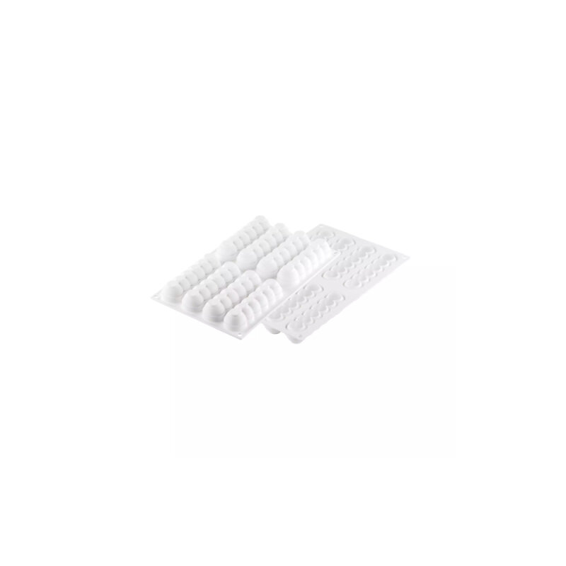 Silikomart Truffle Eclair 75 -Silikon Kalıp N.8 130X31 36.362.87.0065 - 6