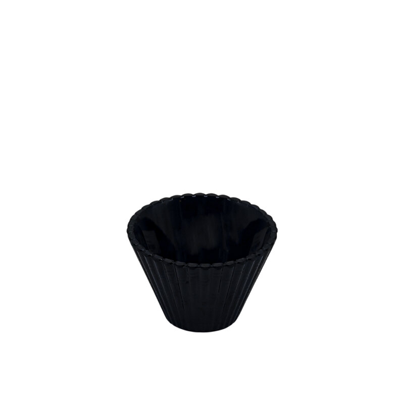 Atlasform Melamin Siyah Elips Sunum 17 cm - 1