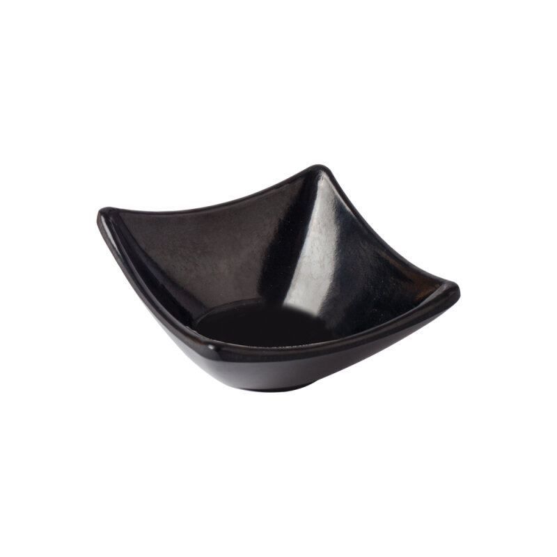 Ultraform Siyah Melamin Kare Sosluk Kçk - 1