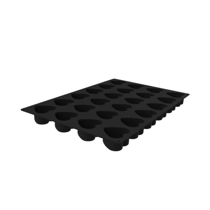 Silikomart Sq086 - Sılıcone Mould N.24 Heart 78X73 H 40 Mm - 2