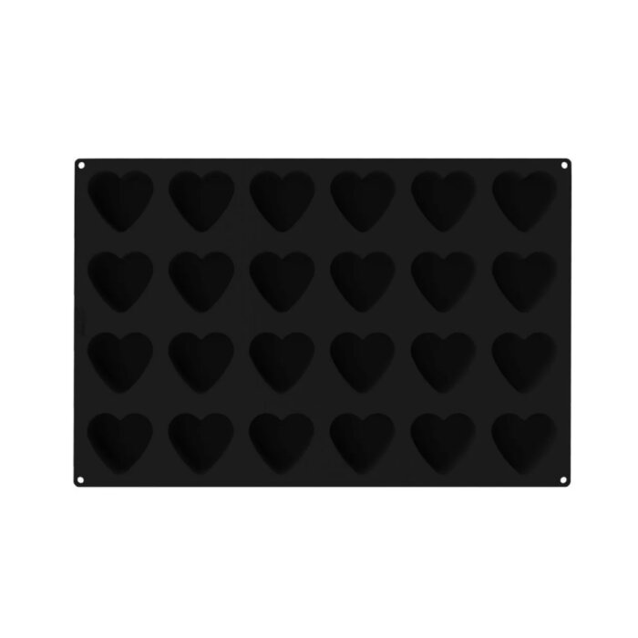 Silikomart Sq086 - Sılıcone Mould N.24 Heart 78X73 H 40 Mm - 3