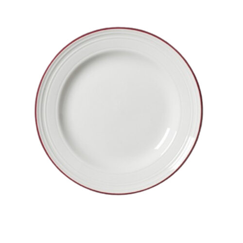 Steelite Bead Maroon Band Pasta Tabak 16.5Cm (6 1/2