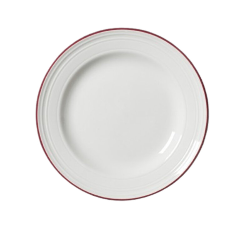 Steelite Bead Maroon Band Pasta Tabak 16.5Cm (6 1/2