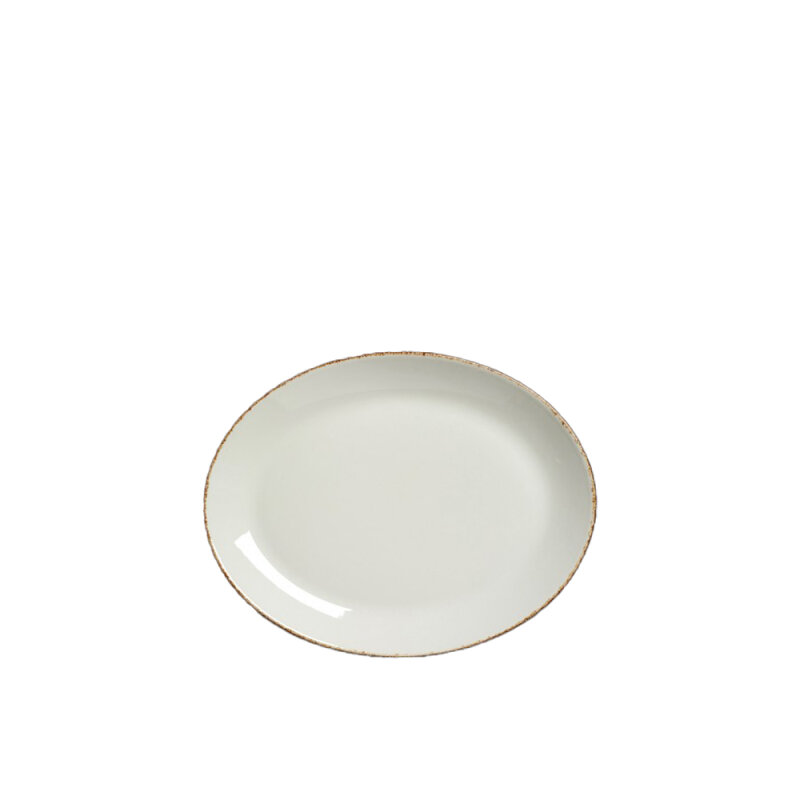 Steelite Brown Dapple Oval Tabak 20.25 cm 17140139 - 1
